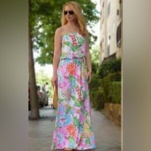 Lilly Pulitzer for Target Sleeveless Maxi Dress
Colorful Floral Print
Size Large
